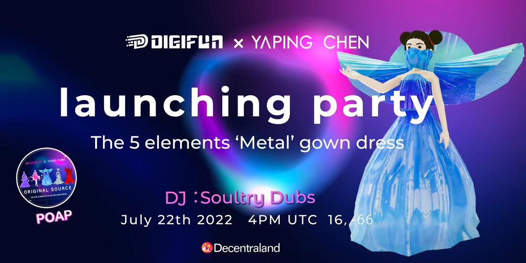 DigiFun x Yaping Chen ‘Metal’ Gown Launching Party