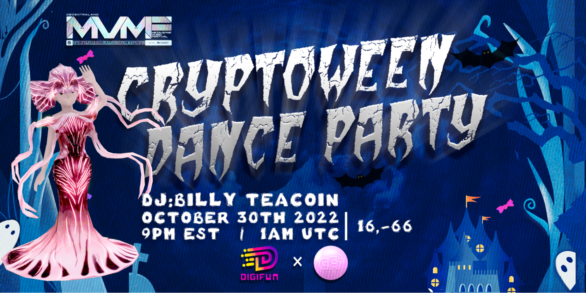 Cryptoween: Costume, Dancing, Wearable Airdrops